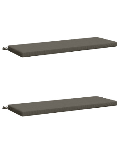 Cuscini per Panchina a 2 Pezzi SOEST 2 pz 100% Poliestere