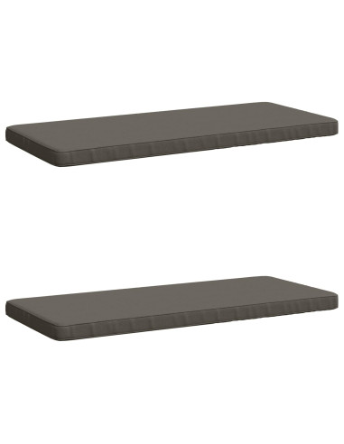 Cuscini per Panchina a 2 Pezzi VUGHT 2 pz 100% Poliestere