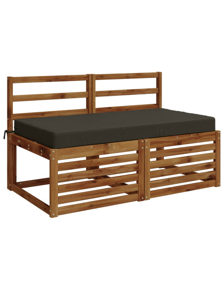 Cuscino per la seduta SOEST 100% Poliestere Antracite