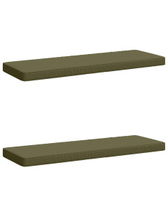 Cuscini per Panchina a 2 Pezzi VUGHT 2 pz 100% Poliestere