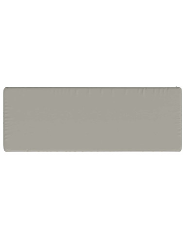 Cuscino per Panchina a 1 Pezzo VUGHT 100% Poliestere Grigio