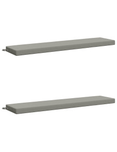 Cuscini per Panchina a 2 Pezzi SOEST 2 pz 100% Poliestere