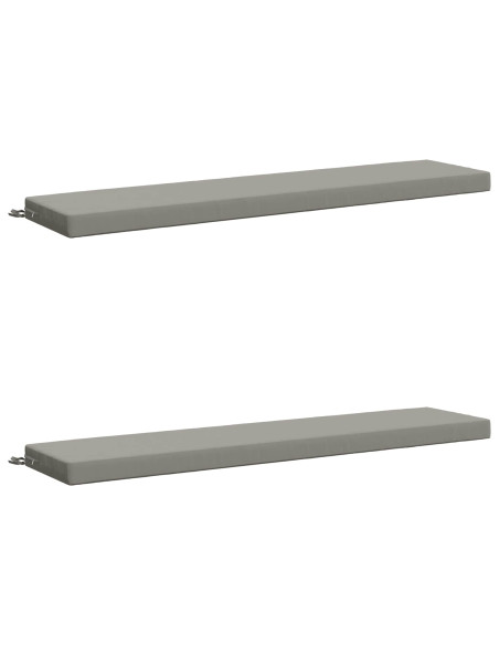 Cuscini per Panchina a 2 Pezzi SOEST 2 pz 100% Poliestere