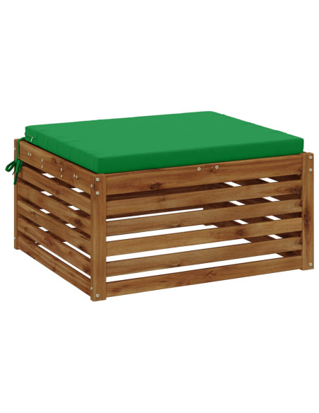 Cuscino per Sedia in Unico Pezzo SOEST 100% Poliestere Verde
