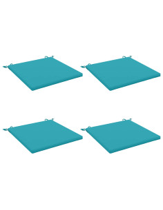 Cuscini per Sedia in 4 Pezzi SOEST 4 pz 100% Poliestere