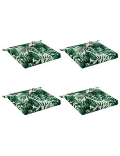 Cuscini per Sedia in 4 Pezzi SOEST 4 pz 100% Poliestere