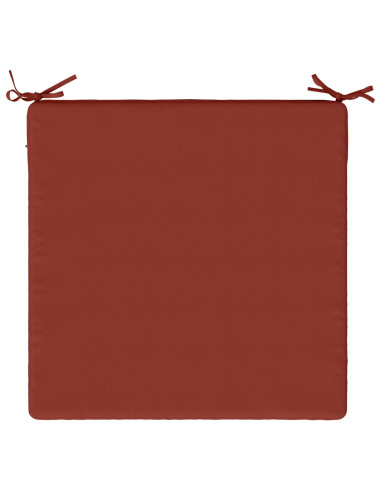 Cuscini per Sedia in 4 Pezzi SOEST 4 pz 100% Poliestere Rosso