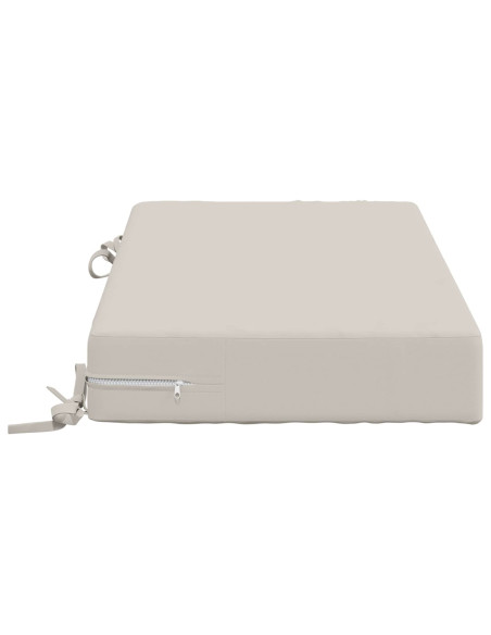 Cuscino per la seduta SOEST 100% Poliestere Bianco