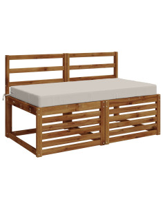 Cuscino per la seduta SOEST 100% Poliestere Bianco 2