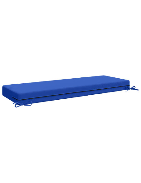 Cuscino per la seduta SOEST 100% Poliestere Blu Reale
