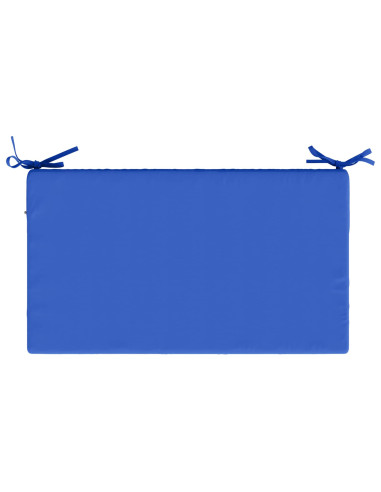 Cuscino per la seduta SOEST 100% Poliestere Blu Reale