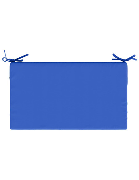 Cuscino per la seduta SOEST 100% Poliestere Blu Reale