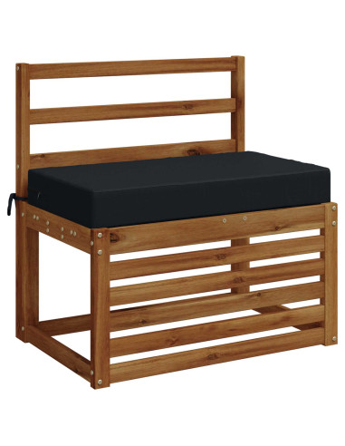 Cuscino per la seduta SOEST 100% Poliestere Blu Scuro