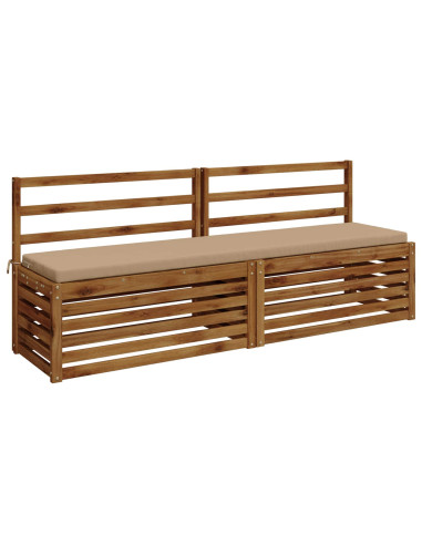 Cuscini per Panchina a 2 Pezzi SOEST 2 pz 100% Poliestere