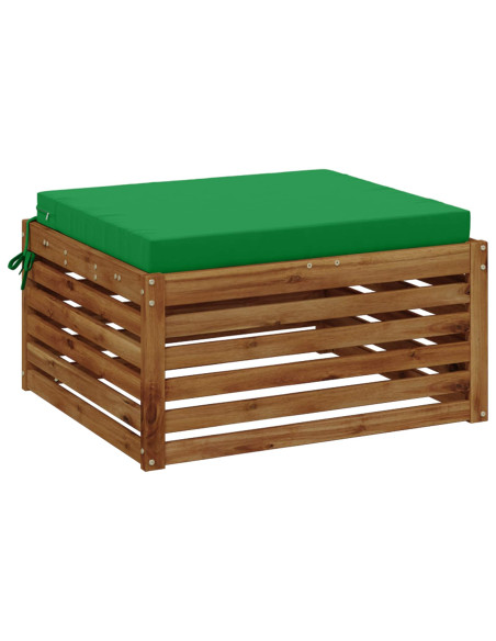Cuscino per Sedia in Unico Pezzo SOEST 100% Poliestere Verde