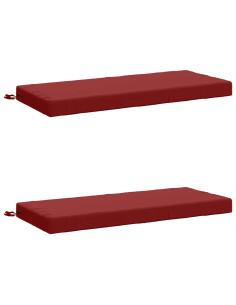 Cuscini per Panchina a 2 Pezzi SOEST 2 pz 100% Poliestere