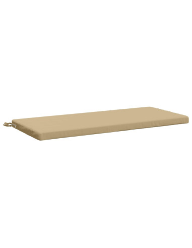 Cuscini per Panchina a 2 Pezzi SOEST 2 pz 100% Poliestere Beige