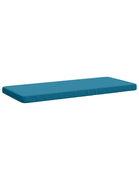 Cuscino per Panchina a 1 Pezzo VUGHT 100% Poliestere Azzurro