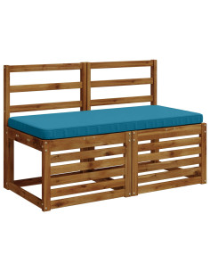 Cuscino per Panchina a 1 Pezzo VUGHT 100% Poliestere Azzurro 2