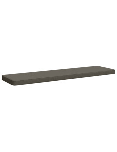 Cuscino per Panchina a 1 Pezzo VUGHT 100% Poliestere Grigio