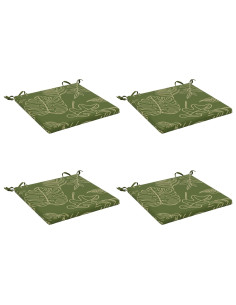 Cuscini per Sedia in 4 Pezzi SOEST 4 pz 100% Poliestere