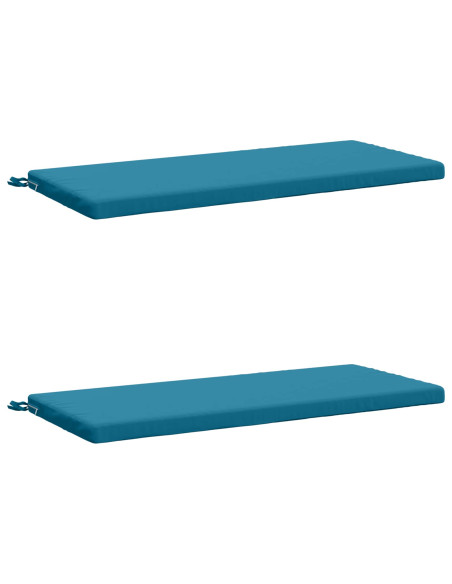 Cuscini per Panchina a 2 Pezzi SOEST 2 pz 100% Poliestere
