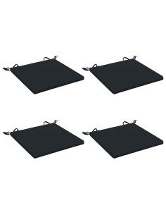 Cuscini per Sedia in 4 Pezzi SOEST 4 pz 100% Poliestere