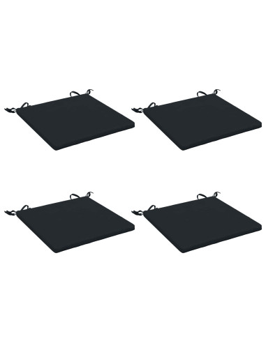 Cuscini per Sedia in 4 Pezzi SOEST 4 pz 100% Poliestere
