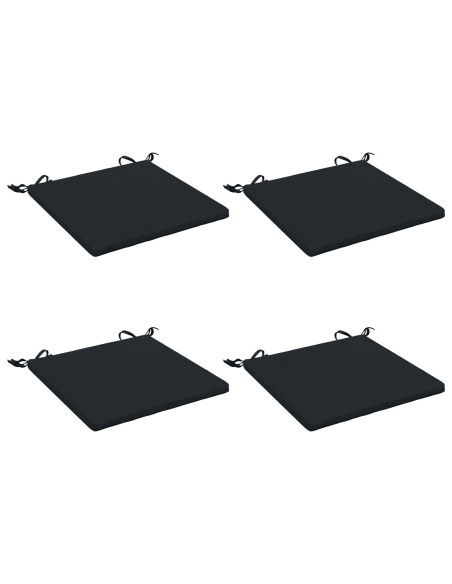 Cuscini per Sedia in 4 Pezzi SOEST 4 pz 100% Poliestere