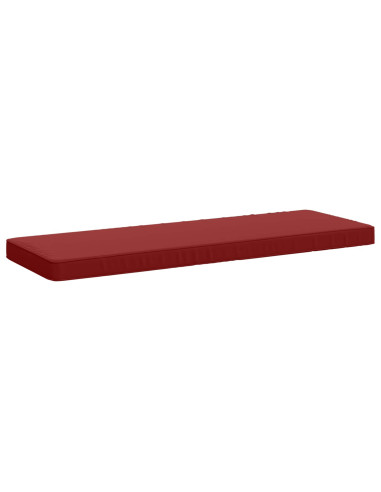 Cuscino per Panchina a 1 Pezzo VUGHT 100% Poliestere Rosso Vino