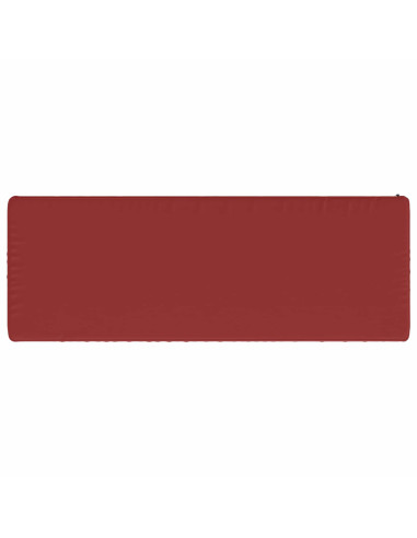 Cuscino per Panchina a 1 Pezzo VUGHT 100% Poliestere Rosso Vino