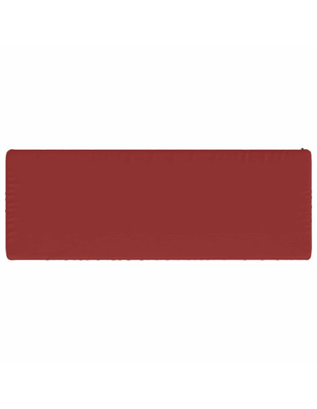 Cuscino per Panchina a 1 Pezzo VUGHT 100% Poliestere Rosso Vino