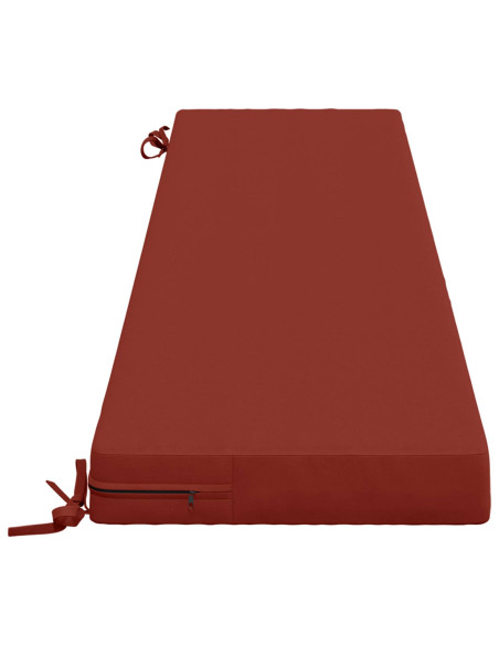 Cuscini per Panchina a 2 Pezzi SOEST 2 pz 100% Poliestere Rosso