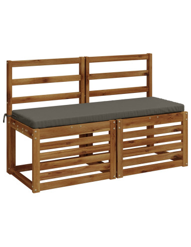 Cuscini per Panchina a 2 Pezzi SOEST 2 pz 100% Poliestere