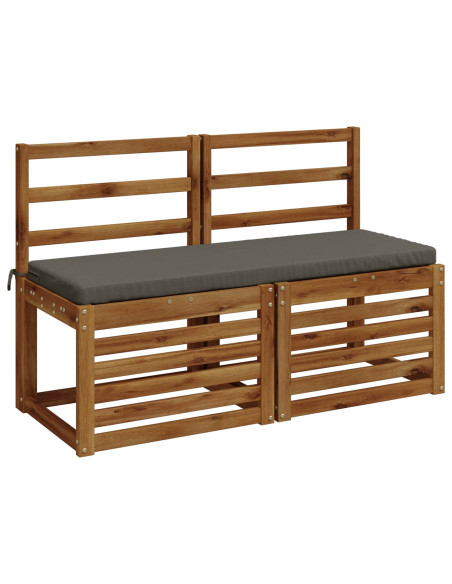 Cuscini per Panchina a 2 Pezzi SOEST 2 pz 100% Poliestere
