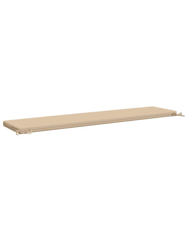 Cuscini per Panchina a 2 Pezzi SOEST 2 pz 100% Poliestere Crema