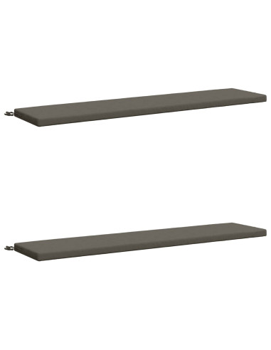 Cuscini per Panchina a 2 Pezzi SOEST 2 pz 100% Poliestere