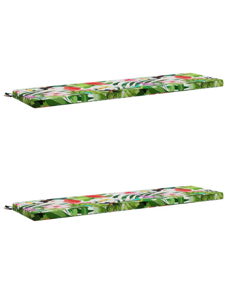 Cuscini per Panchina a 2 Pezzi SOEST 2 pz 100% Poliestere