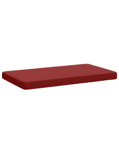 Cuscino per Panchina a 1 Pezzo VUGHT 100% Poliestere Rosso Vino
