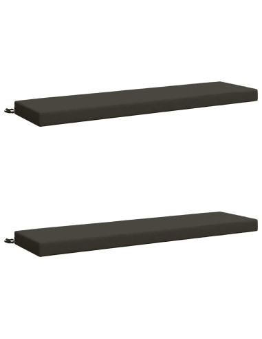 Cuscini per Panchina a 2 Pezzi SOEST 2 pz 100% Poliestere