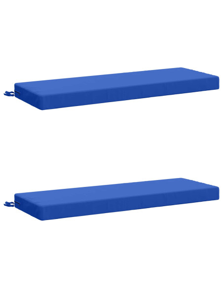 Cuscini per Panchina a 2 Pezzi SOEST 2 pz 100% Poliestere
