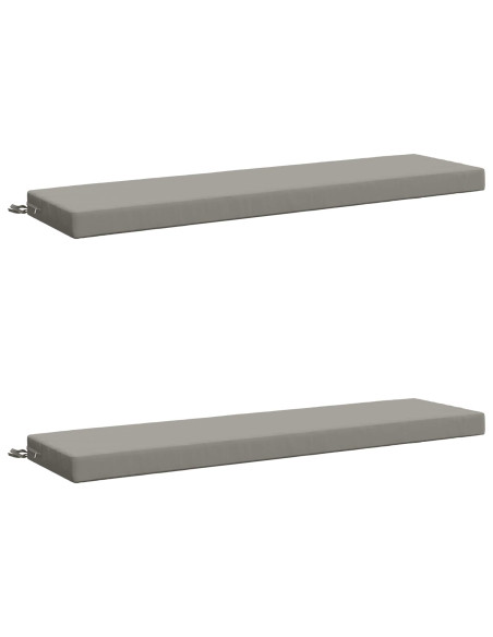 Cuscini per Panchina a 2 Pezzi SOEST 2 pz 100% Poliestere