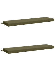 Cuscini per Panchina a 2 Pezzi SOEST 2 pz 100% Poliestere