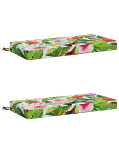 Cuscini per Panchina a 2 Pezzi SOEST 2 pz 100% Poliestere