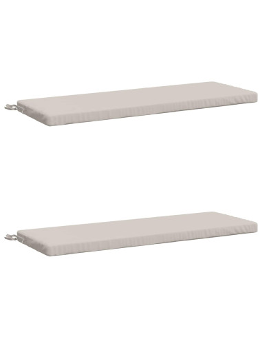 Cuscini per Panchina a 2 Pezzi SOEST 2 pz 100% Poliestere
