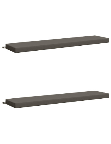Cuscini per Panchina a 2 Pezzi SOEST 2 pz 100% Poliestere