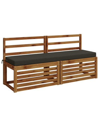 Cuscini per Panchina a 2 Pezzi SOEST 2 pz 100% Poliestere