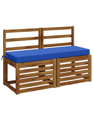 Cuscini per Panchina a 2 Pezzi SOEST 2 pz 100% Poliestere