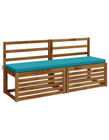 Cuscini per Panchina a 2 Pezzi SOEST 2 pz 100% Poliestere
