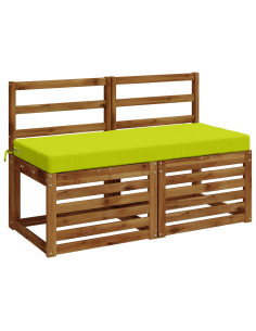 Cuscini per Panchina a 2 Pezzi SOEST 2 pz 100% Poliestere 2